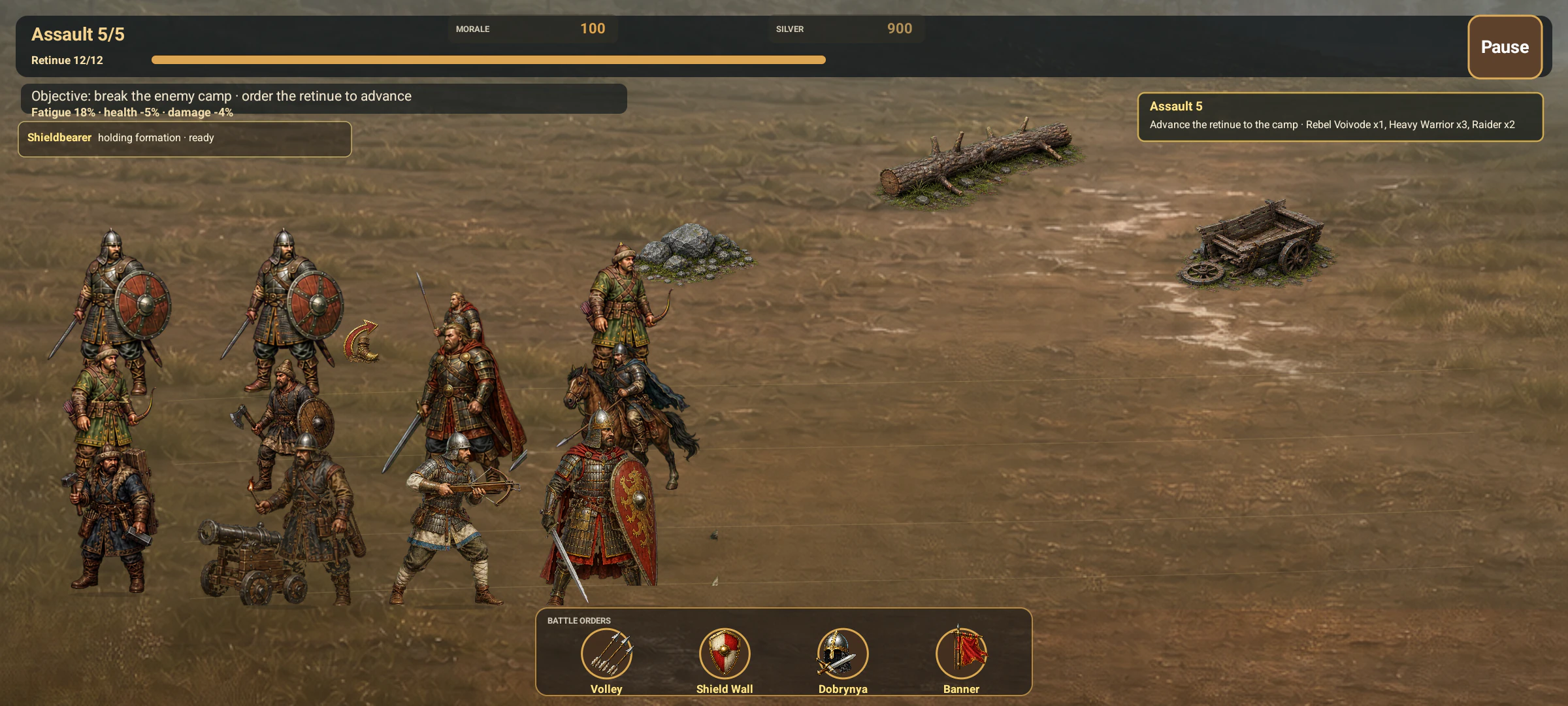 Command the march