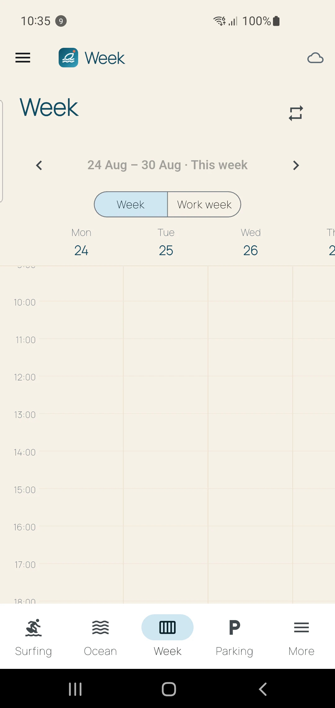 See the week honestly